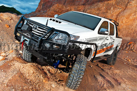 กันชนหน้า โอเวอร์แลนด์ สำหรับ Toyota Vigo รุ่น ATLAS